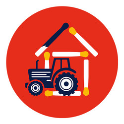 Illustration du logo pour la prévention des incendies dans l'agriculture
