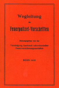 [Translate to Français:] Abbildung Titelseite Wegleitung Vorschriften 1933