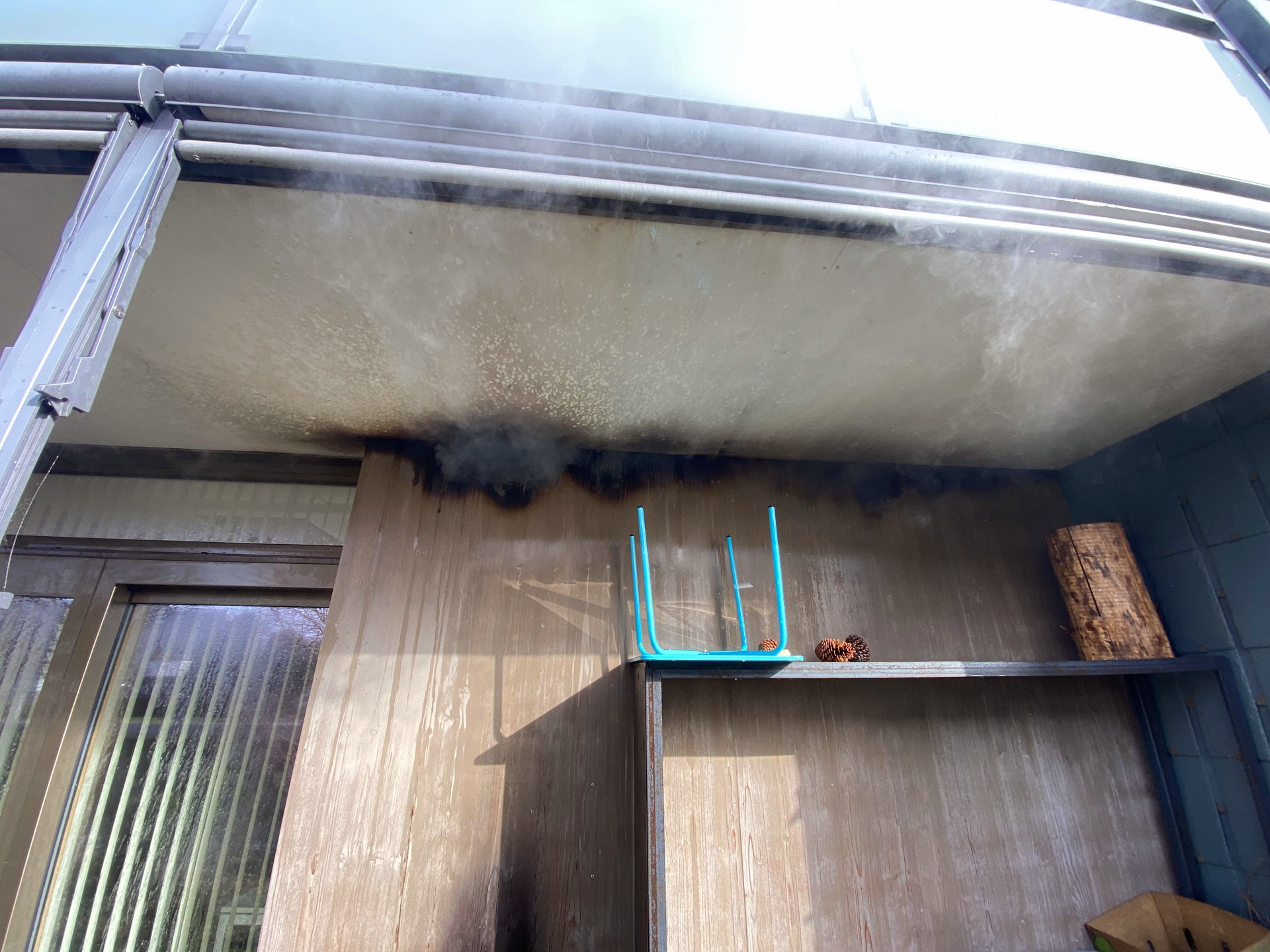 Wil: Warme Asche verursacht Fassadenbrand