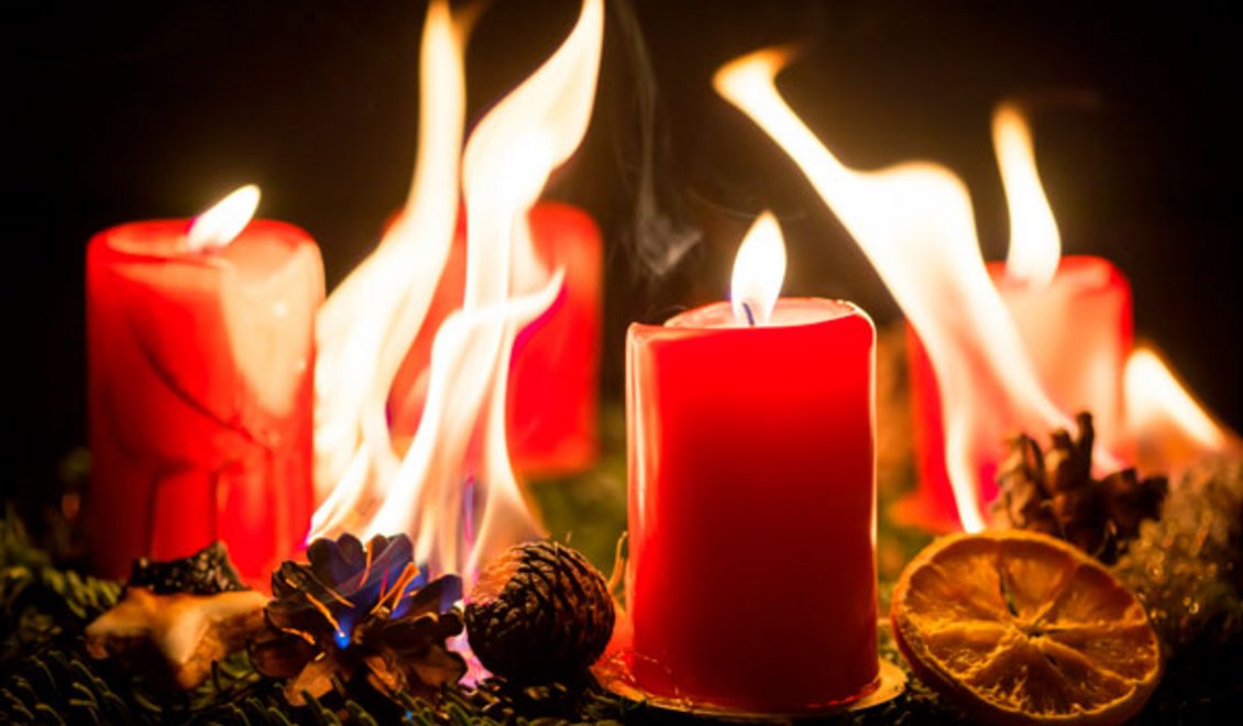 Brandverhütungs-Tipps für die Adventszeit