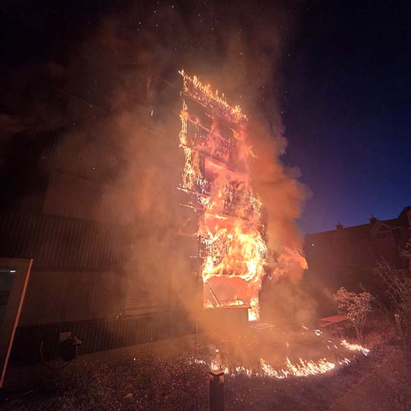 Brand Mehrfamilienhaus in Buttisholz