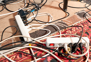 Danger d'incendie avec les multiprises | CIPI